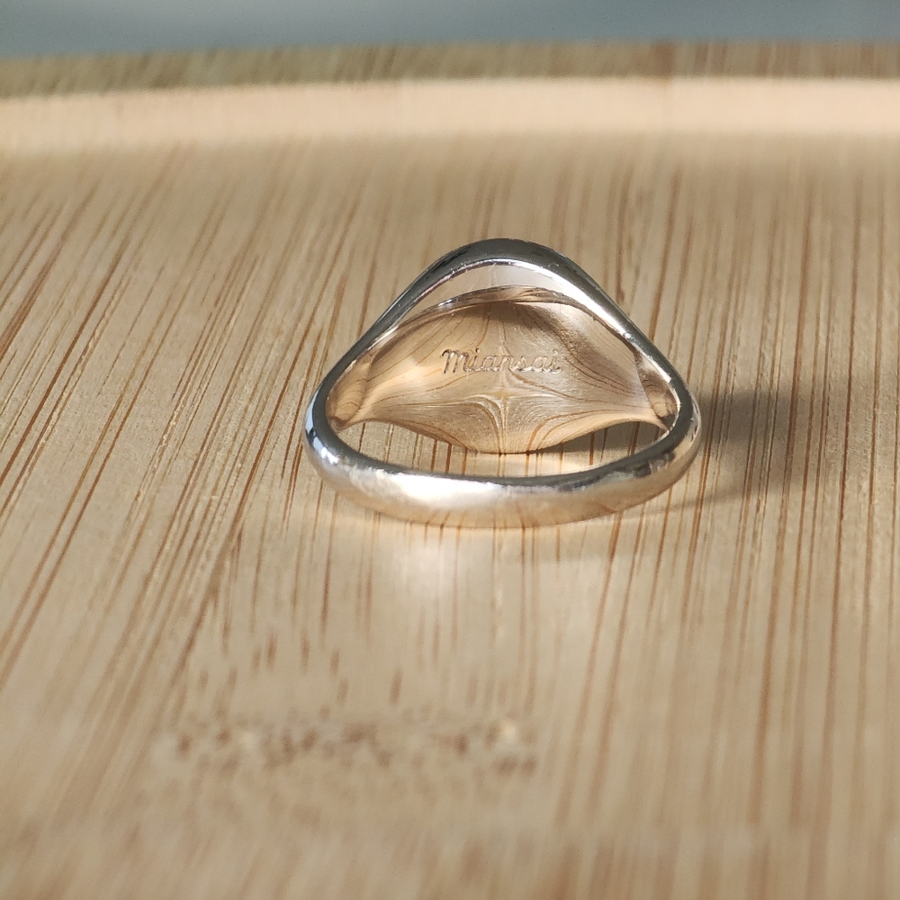 Miansai Solar Signet Ring Sterling Silver - Picture 4 of 10